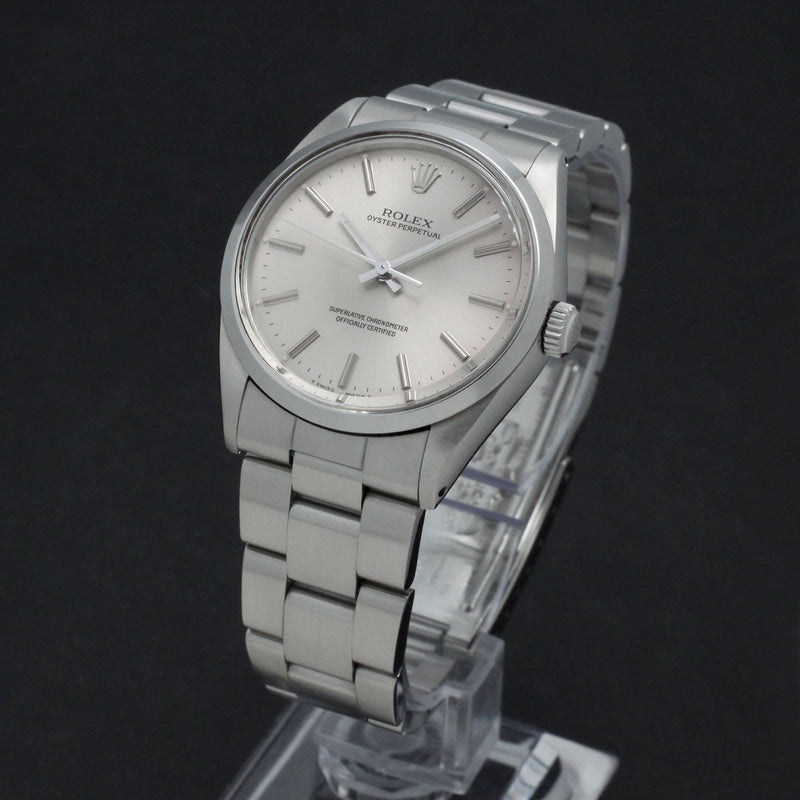 Rolex Oyster Perpetual 34 1002 - 1989 - Rolex horloge - Rolex kopen - Rolex heren horloge - Trophies Watches