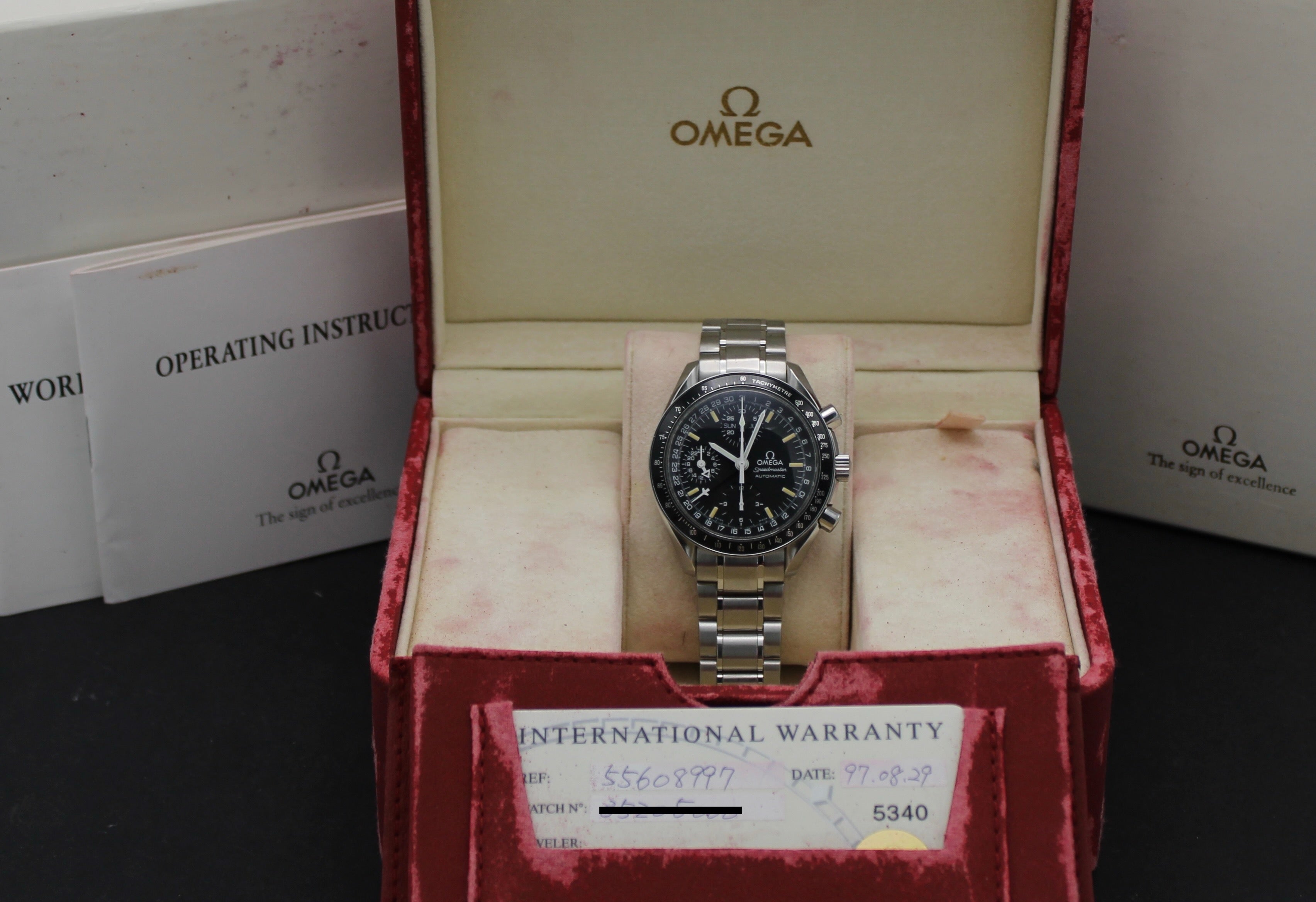 Omega Speedmaster Day Date 3520.50.00 - 1997 - Omega horloge - Omega kopen - Omega heren horloge - Trophies Watches