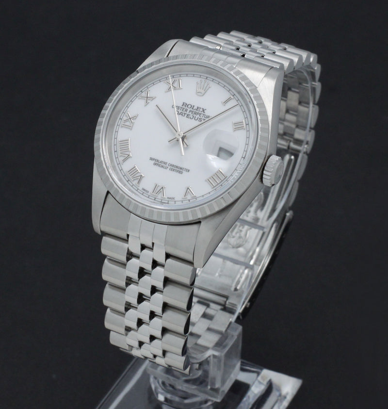 Rolex Datejust 16220 - 2000 - Rolex horloge - Rolex kopen - Rolex heren horloge - Trophies Watches