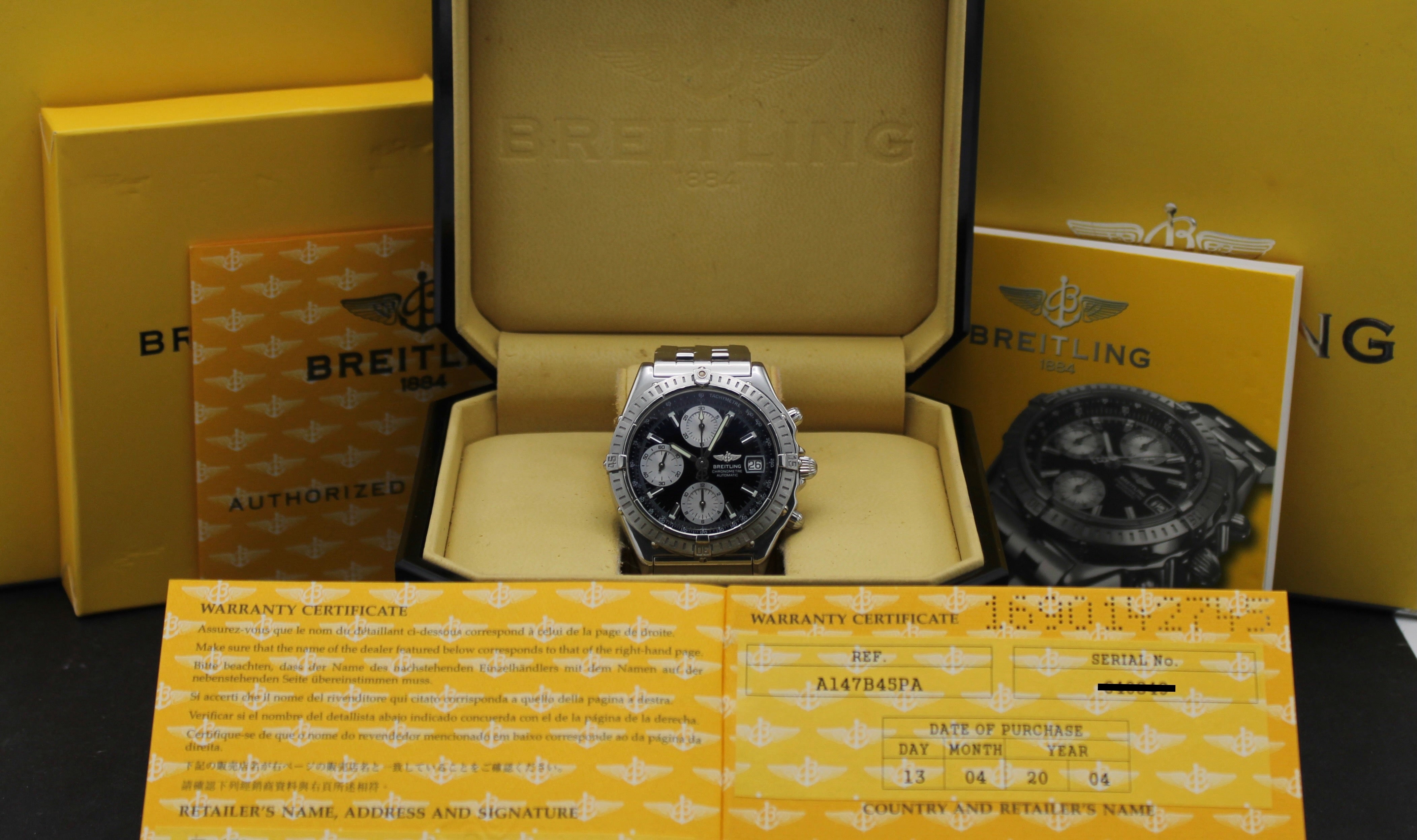 Breitling Chronomat A13352 - 2004 - Breitling horloge - Breitling kopen - Breitling heren horloge - Trophies Watches
