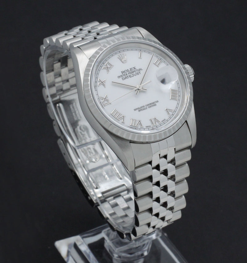 Rolex Datejust 16220 - 2000 - Rolex horloge - Rolex kopen - Rolex heren horloge - Trophies Watches