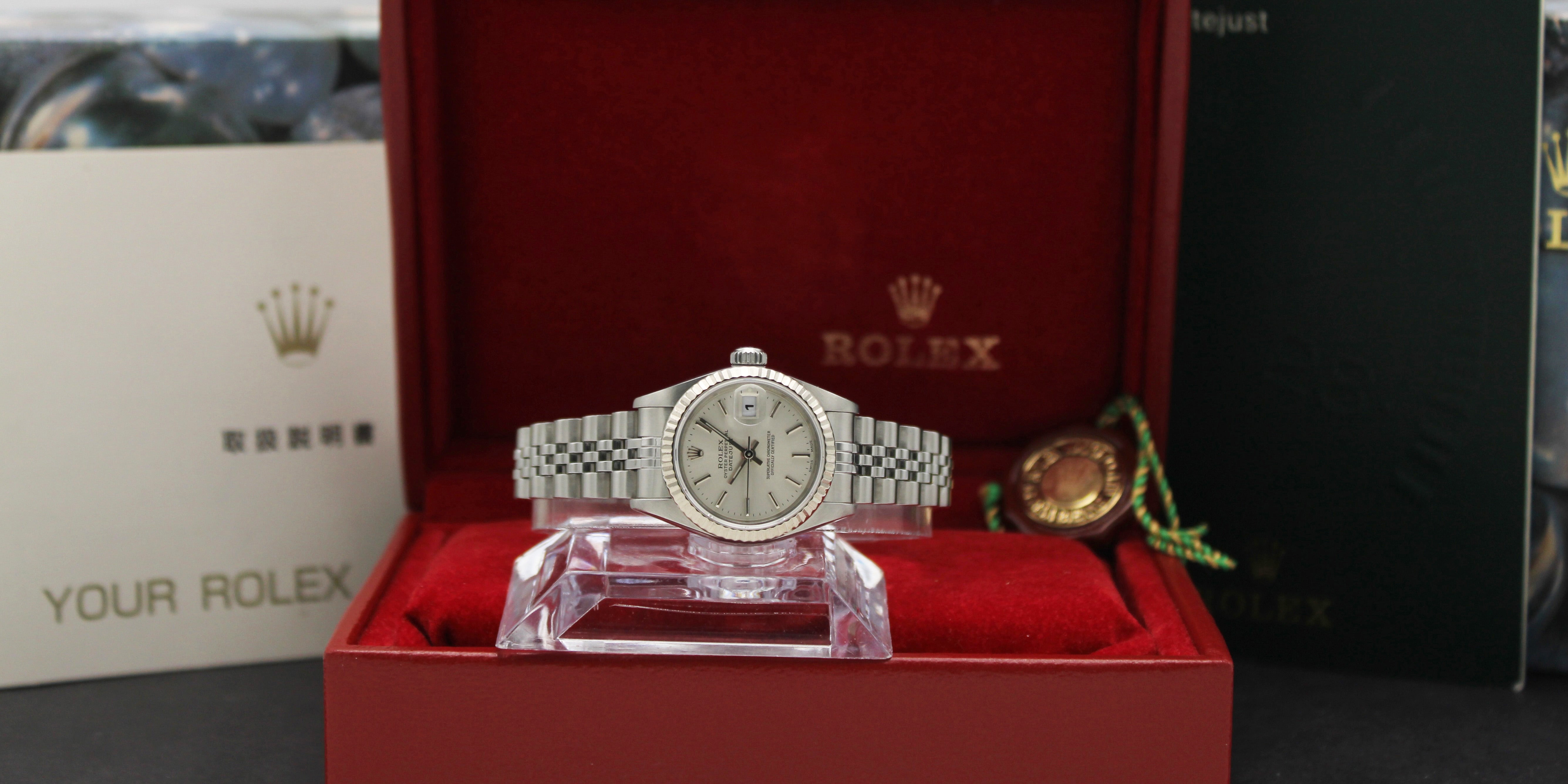 Rolex Oyster Perpetual Lady Datejust 79174 - 1999 - Rolex horloge - Rolex kopen - Rolex dames horloge - Trophies Watches
