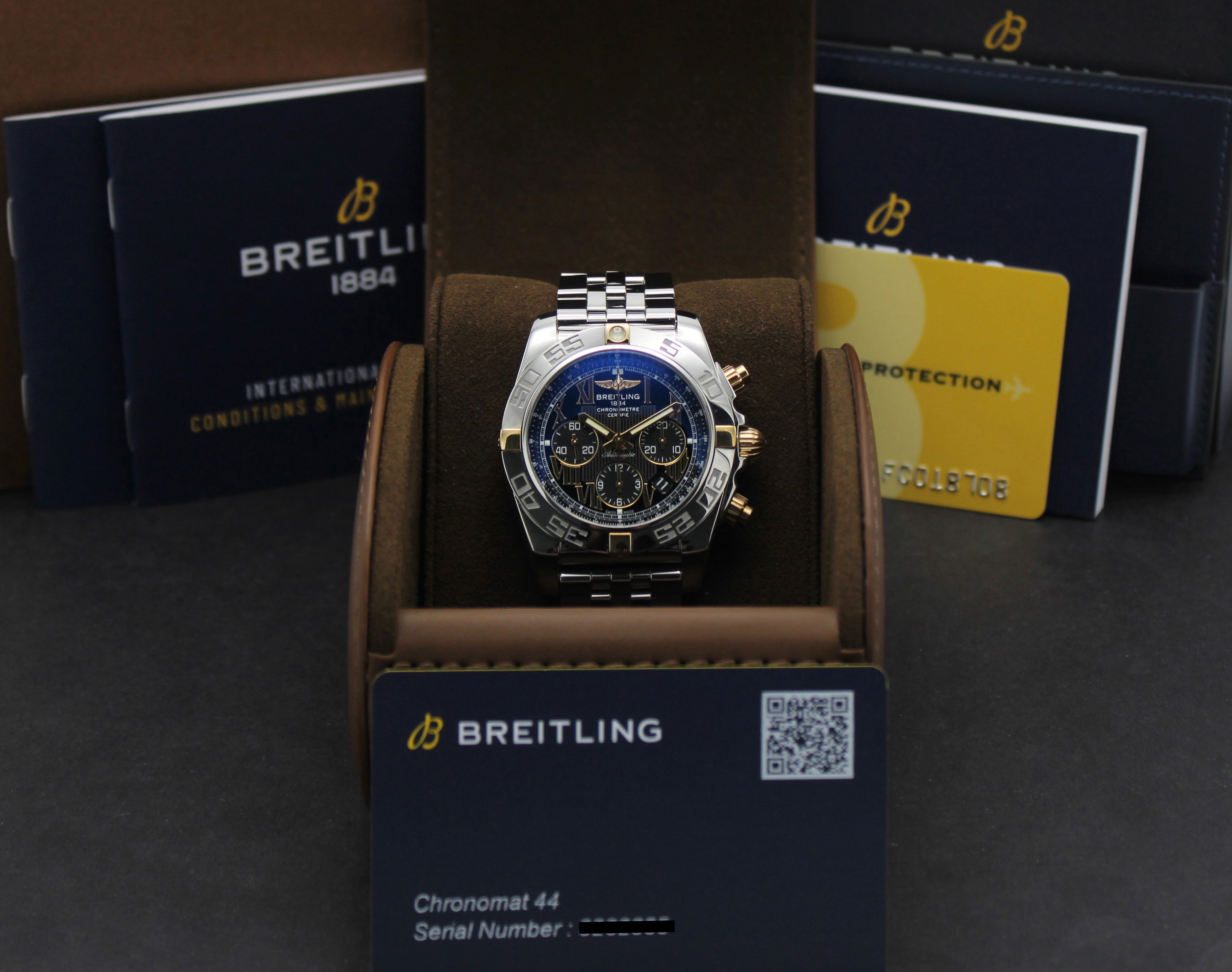 Breitling Chronomat IB0110, Box & Papers, 2020
