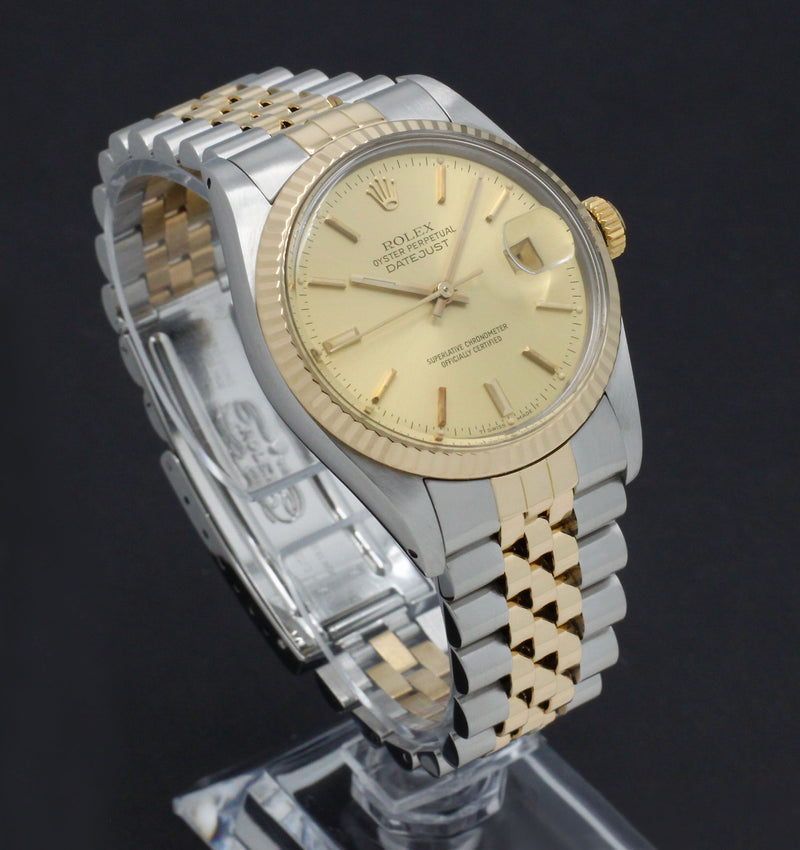 Rolex Datejust 16013 - 1988 - Rolex horloge - Rolex kopen - Rolex heren horloge - Trophies Watches