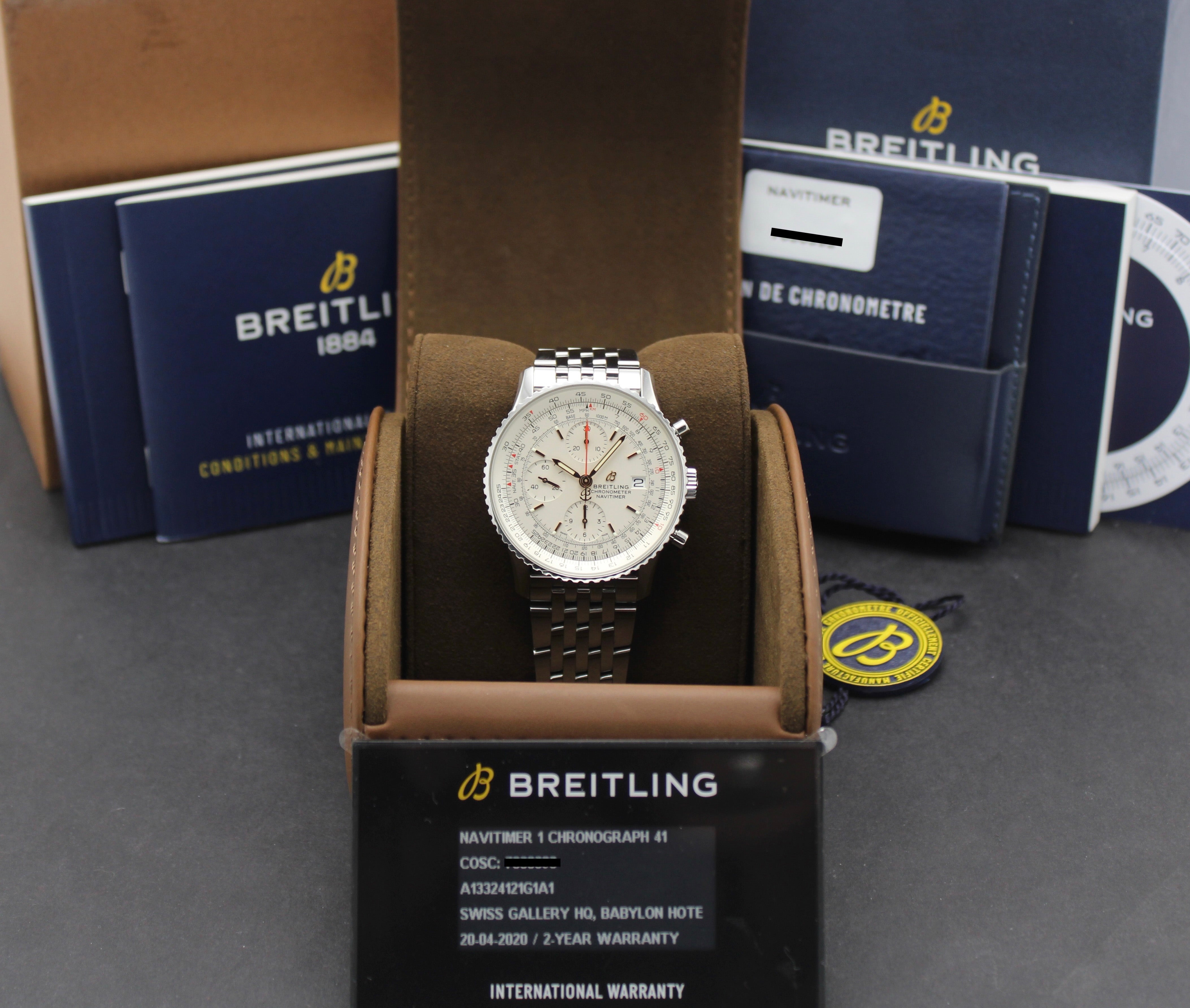 Breitling Navitimer Heritage A13324 - 2020 - Breitling horloge - Breitling kopen - Breitling heren horloge - Trophies Watches