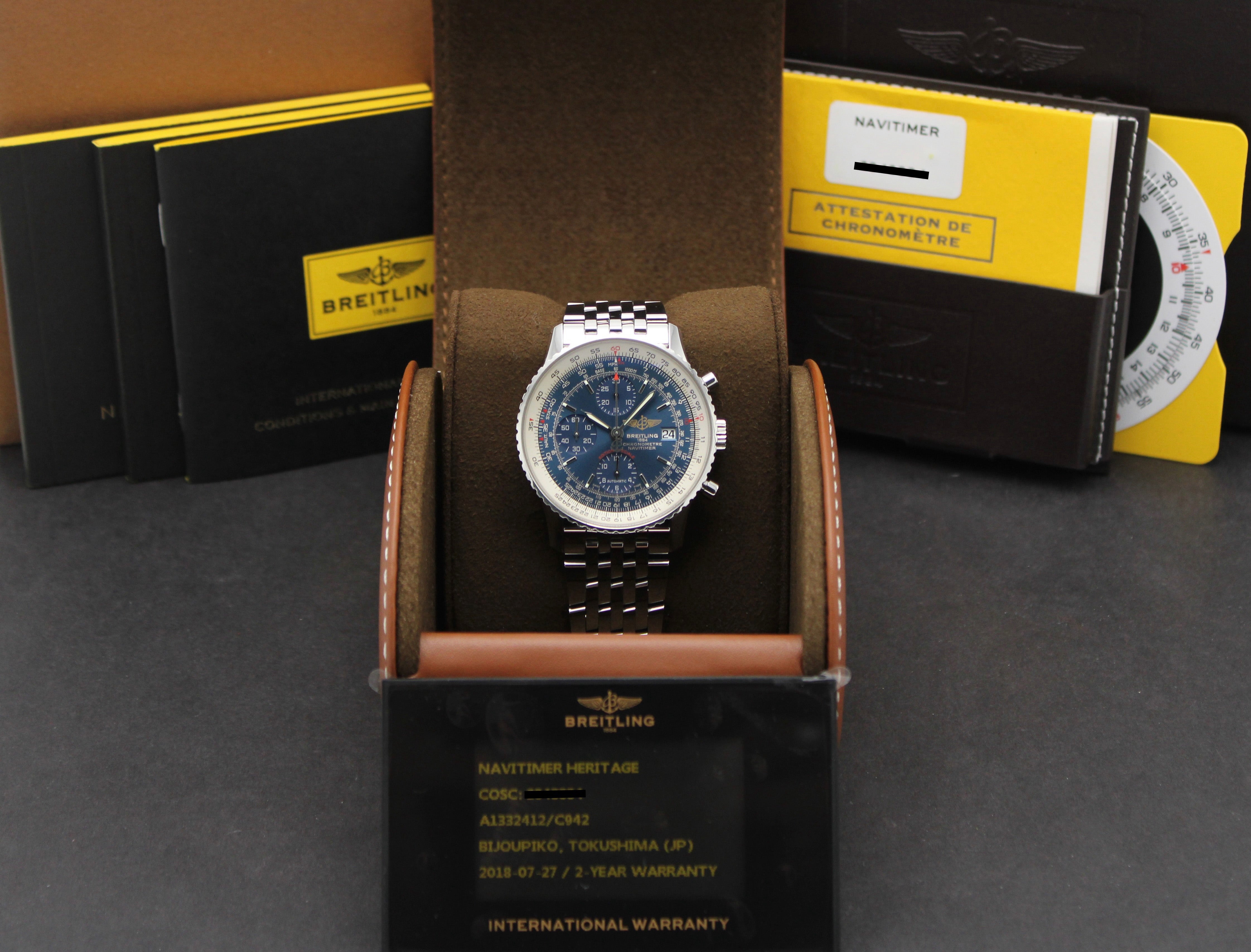 Breitling Navitimer Heritage A13324 - 2018 - Breitling horloge - Breitling kopen - Breitling heren horloge - Trophies Watches