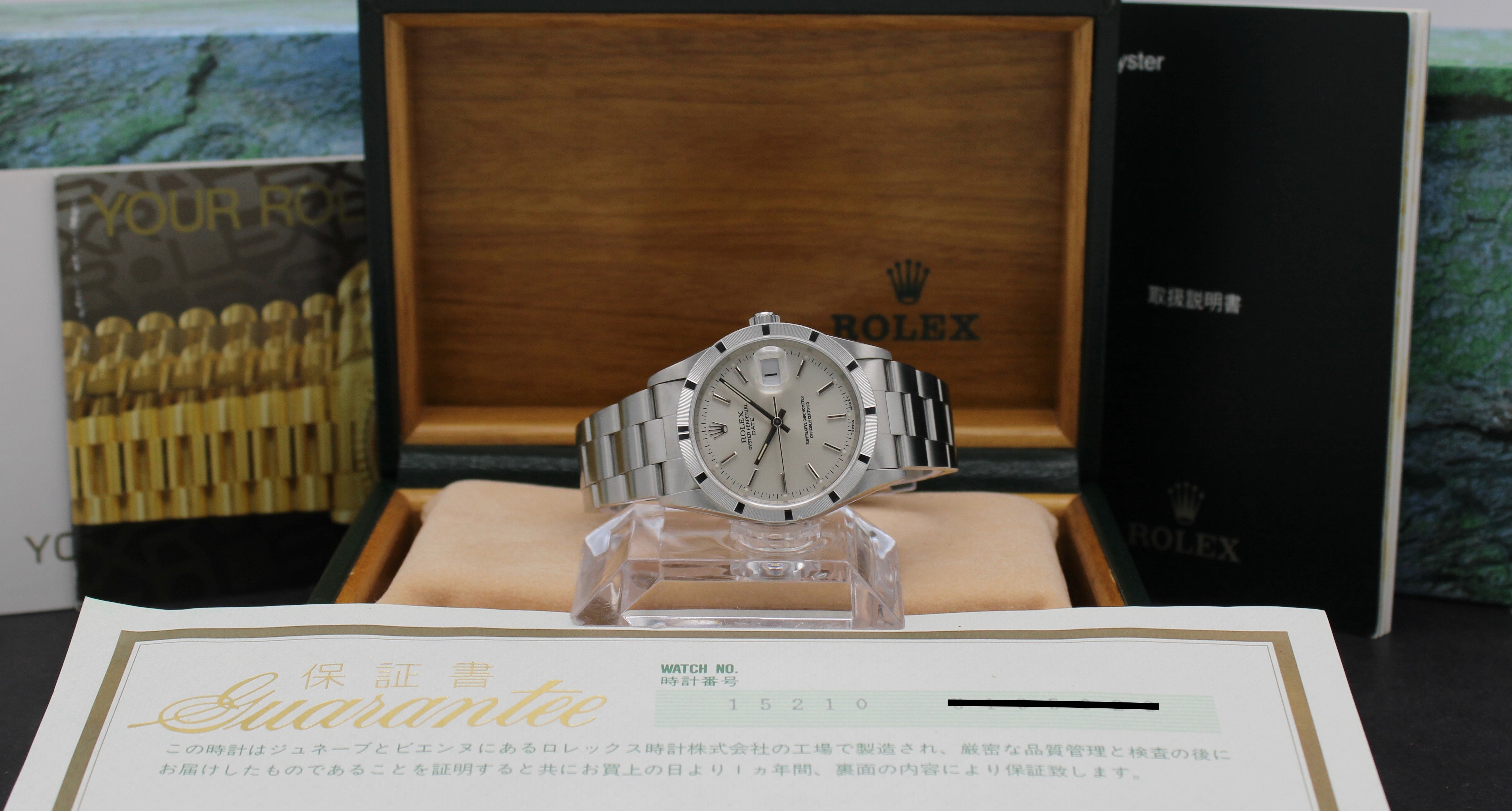 Rolex Oyster Perpetual Date 1520 - 1999 - Rolex horloge - Rolex kopen - Rolex heren horloge - Trophies Watches