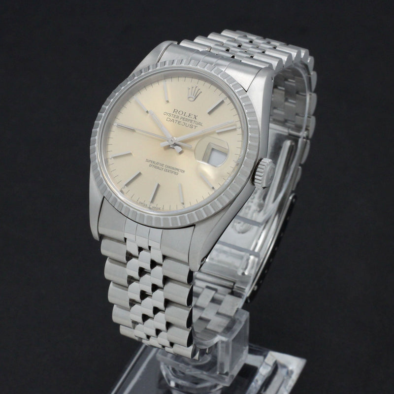 Rolex Datejust 16220 - 1994 - Rolex horloge - Rolex kopen - Rolex heren horloge - Trophies Watches