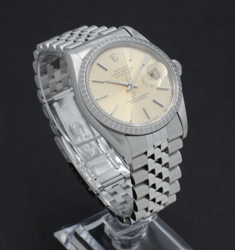 Rolex Datejust 16220 - 1994 - Rolex horloge - Rolex kopen - Rolex heren horloge - Trophies Watches