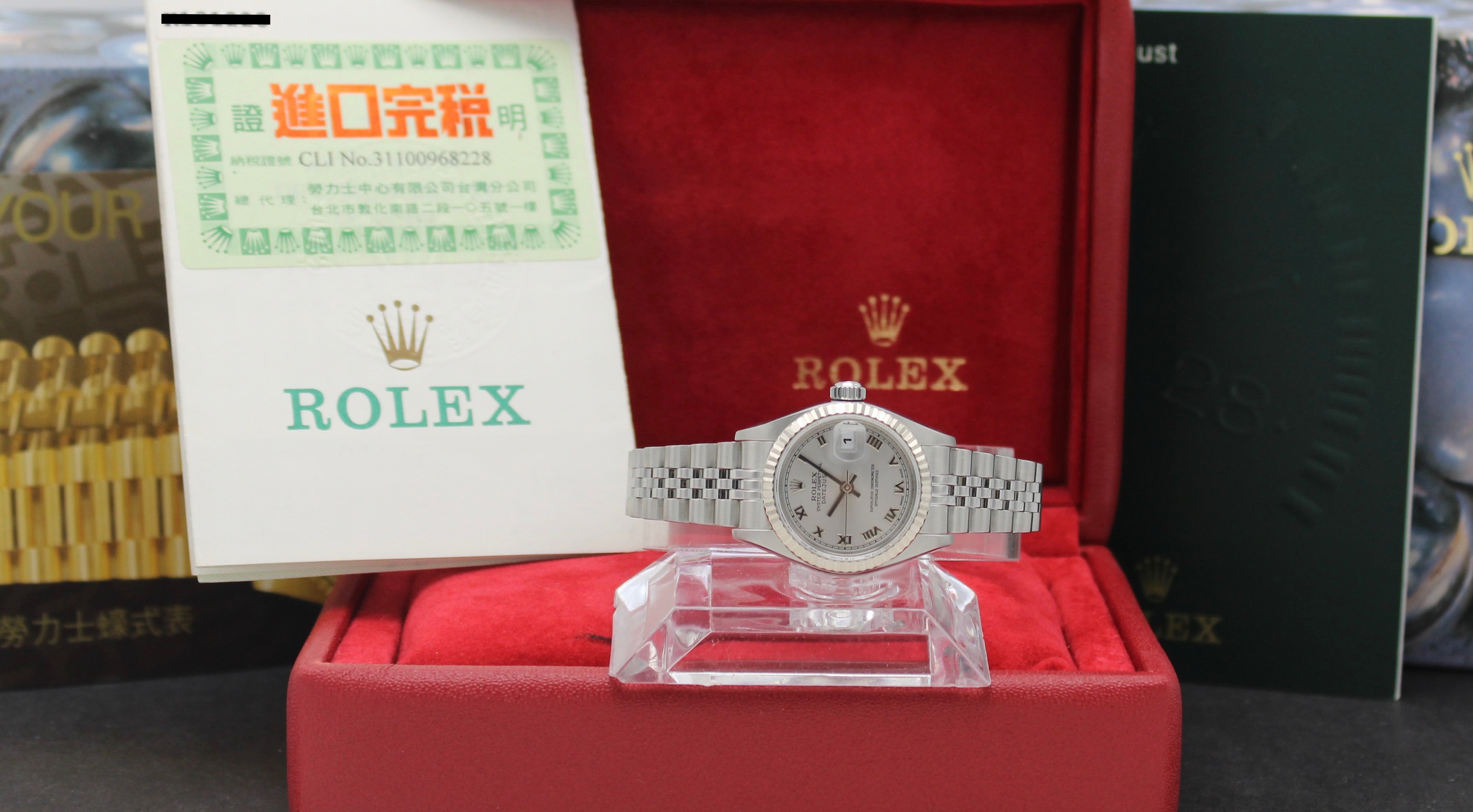 Rolex Oyster Perpetual Lady Datejust 79174 - 2001 - Rolex horloge - Rolex kopen - Rolex dames horloge - Trophies Watches