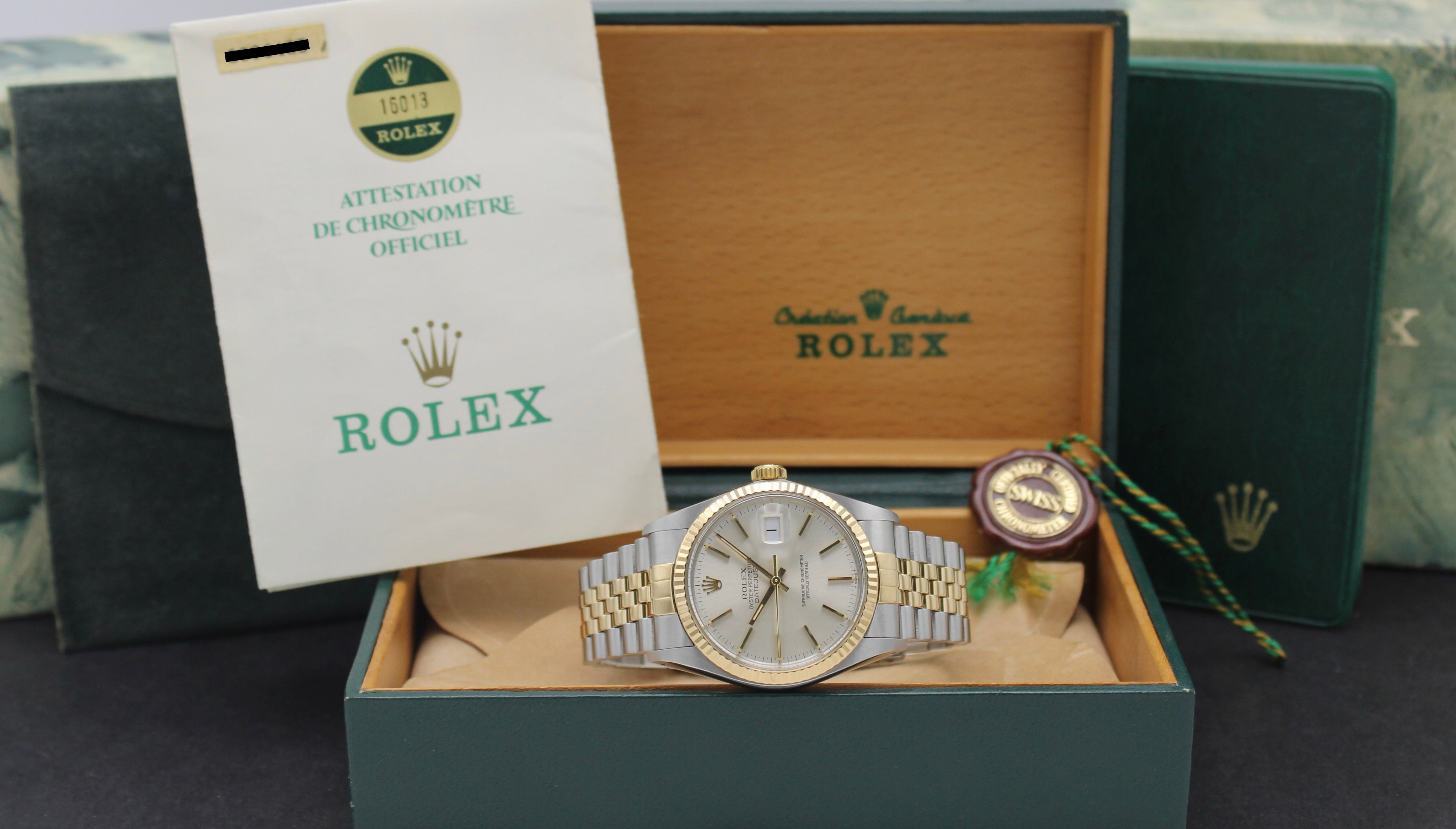 Rolex Datejust 16013 - 1985 - Rolex horloge - Rolex kopen - Rolex heren horloge - Trophies Watches