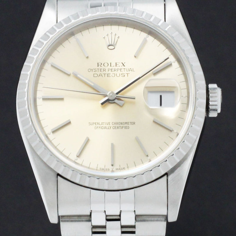 Rolex Datejust 16220 - 1994 - Rolex horloge - Rolex kopen - Rolex heren horloge - Trophies Watches