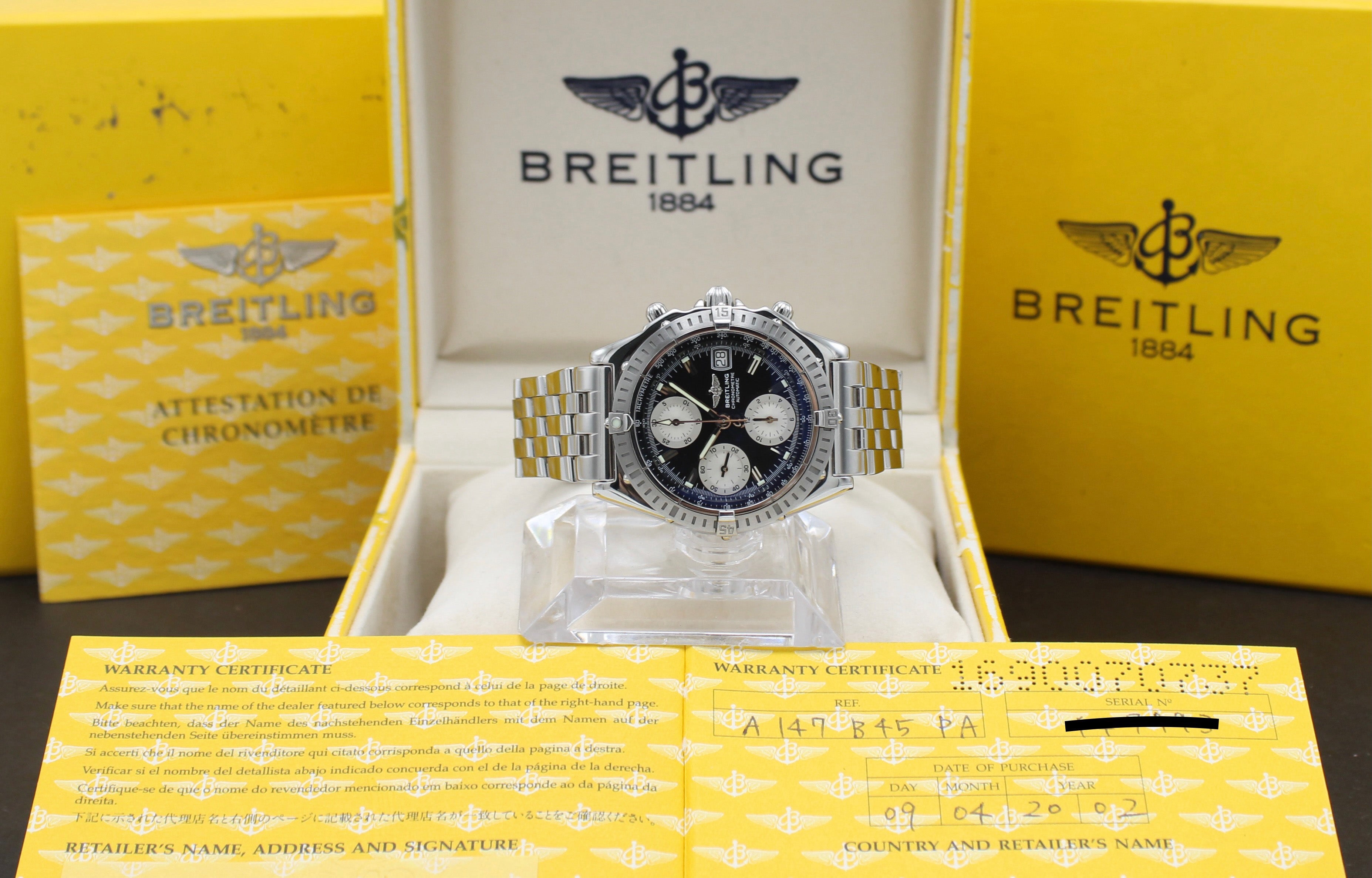 Breitling Chronomat A13352 - 2002 - Breitling horloge - Breitling kopen - Breitling heren horloge - Trophies Watches