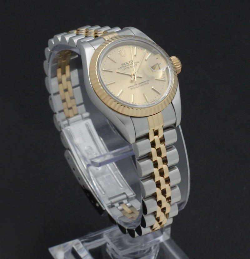 Rolex Lady-Datejust 79173 - 1999 - Rolex horloge - Rolex kopen - Rolex dames horloge - Trophies Watches