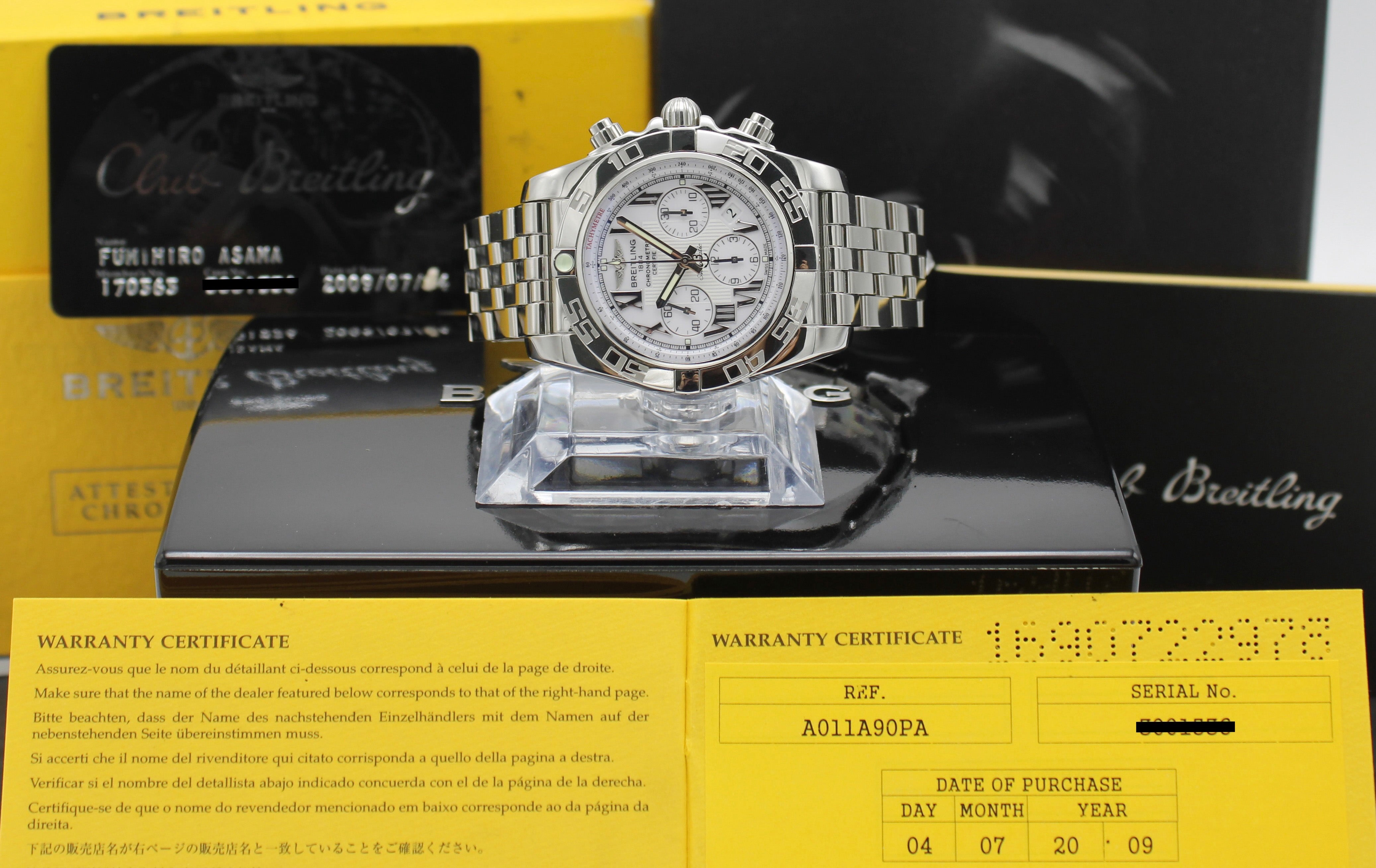 Breitling Chronomat AB0110 - Breitling horloge - Breitling kopen - Breitling heren horloge - Trophies Watches