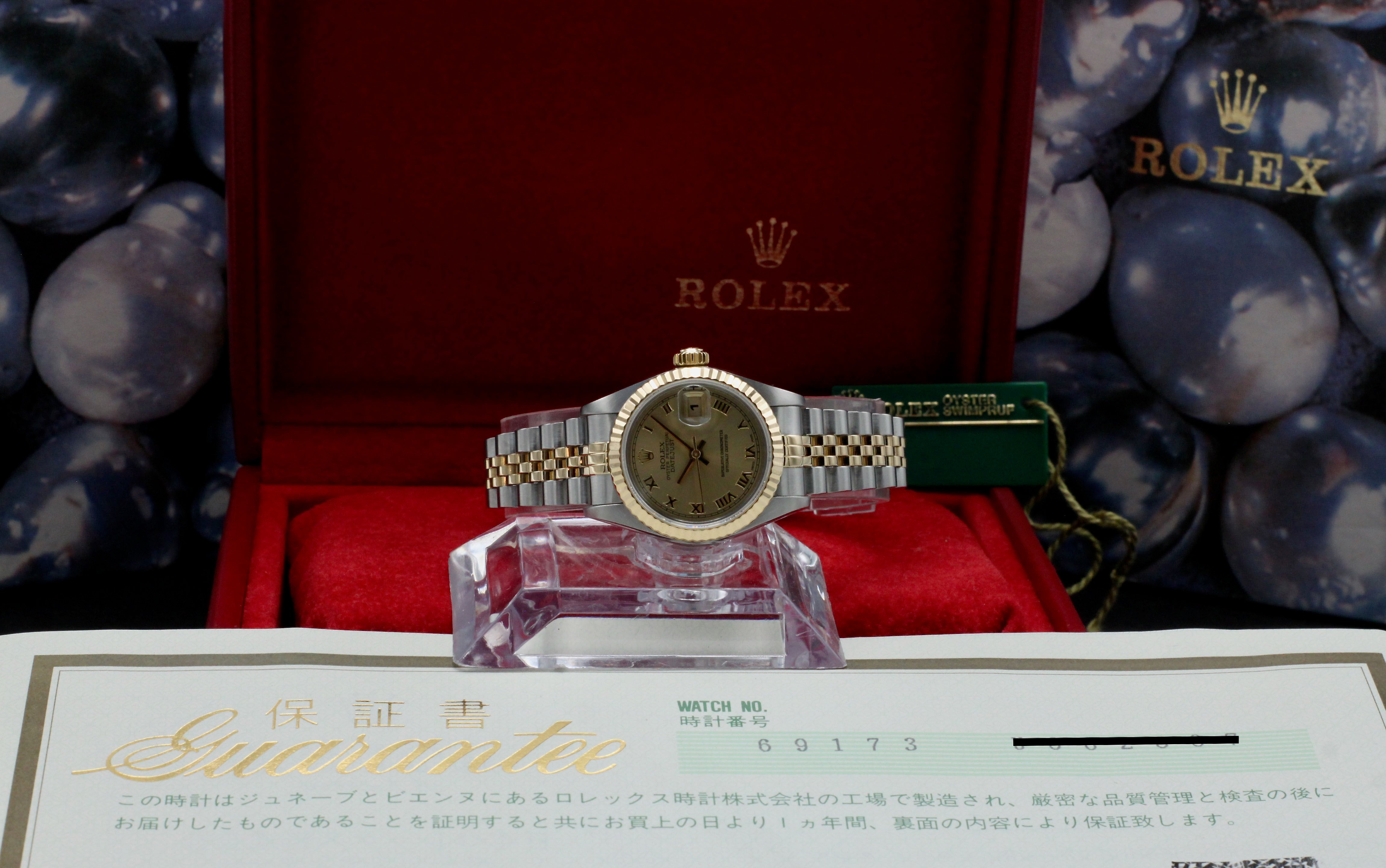 Rolex Lady-Datejust 69173 - 1999 - Rolex horloge - Rolex kopen - Rolex dames horloge - Trophies Watches