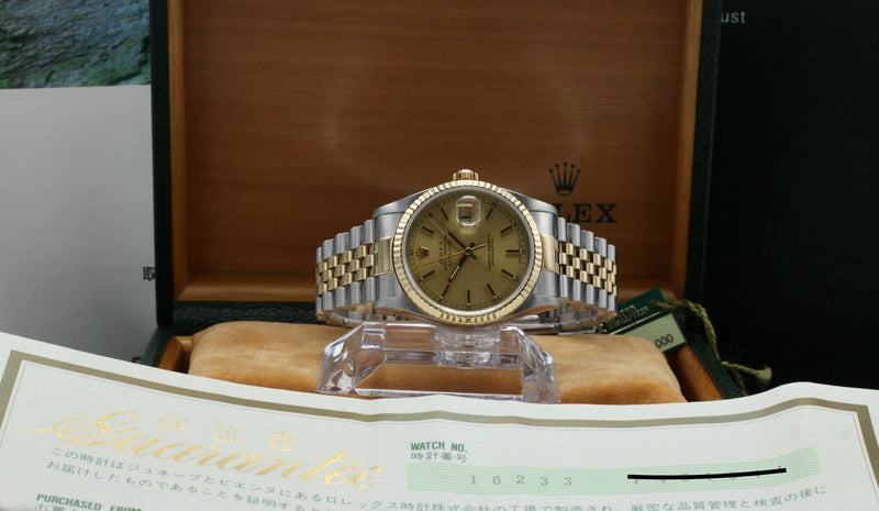 Rolex Datejust 16233 - 2000 - Rolex horloge - Rolex kopen - Rolex heren horloge - Trophies Watches