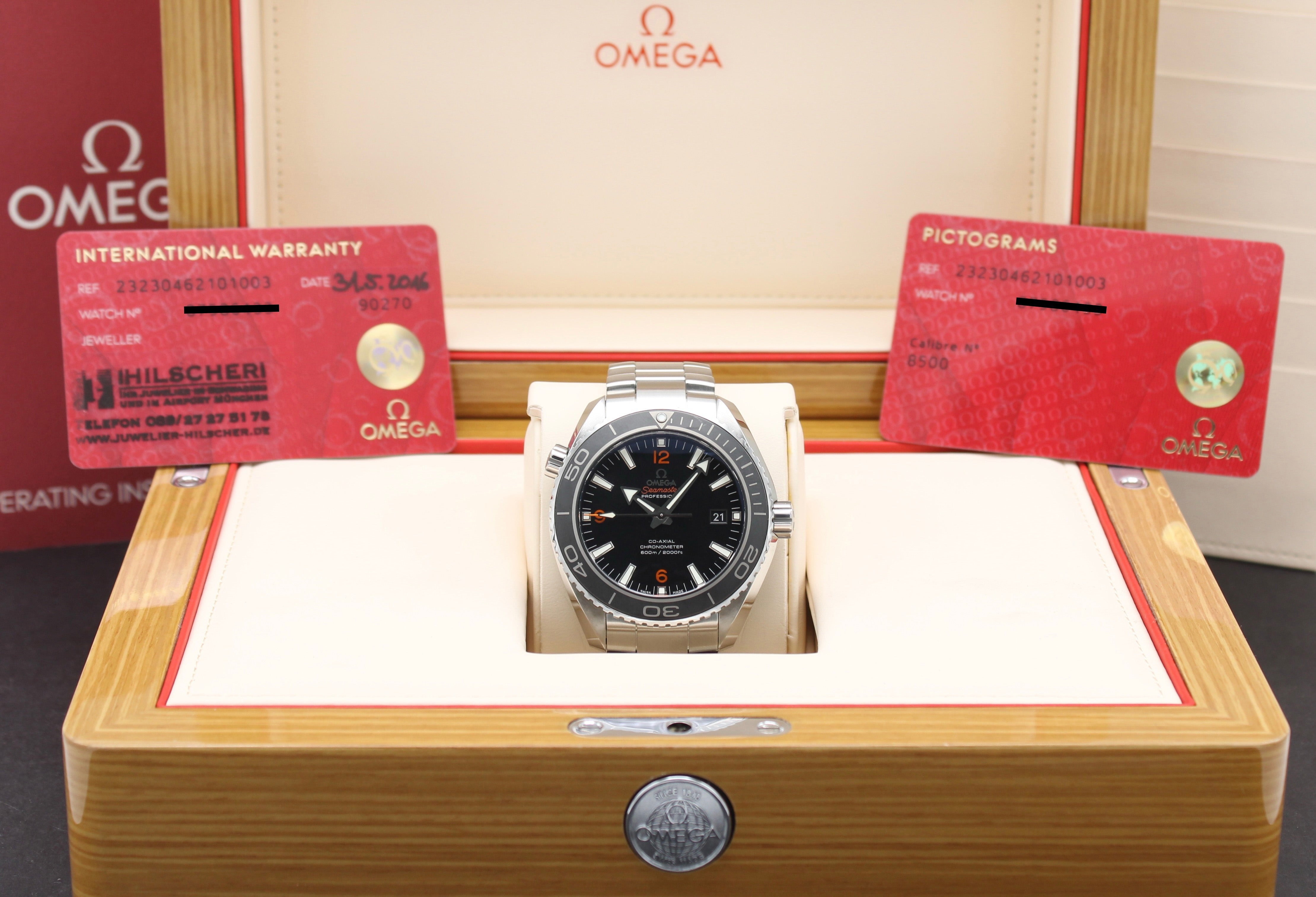 Omega Seamaster Planet Ocean 232.30.46.21.01.003 - 2016 - Omega horloge - Omega kopen - Omega heren horloge - Trophies Watches