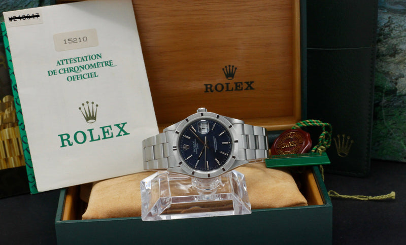 Rolex Oyster Perpetual Date 1520 - 1995 - Rolex horloge - Rolex kopen - Rolex heren horloge - Trophies Watches