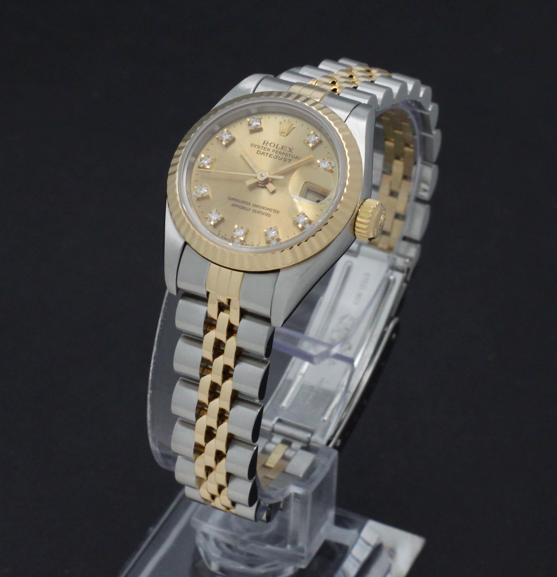 Rolex Lady-Datejust 69173G - 1993 - Rolex horloge - Rolex kopen - Rolex dames horloge - Trophies Watches