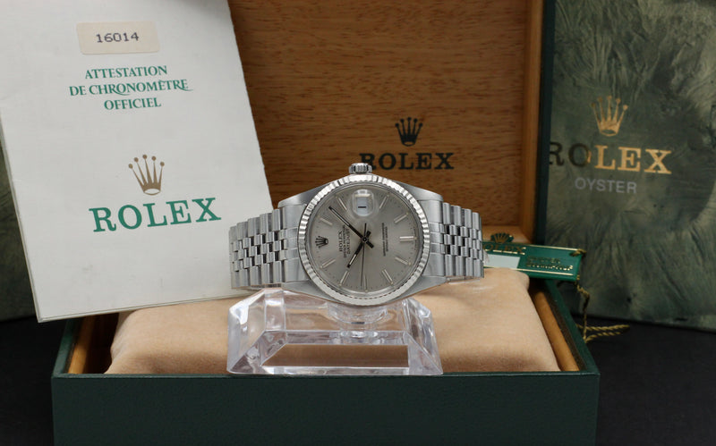 Rolex Datejust 16014 - 1988 - Rolex horloge - Rolex kopen - Rolex heren horloge - Trophies Watches