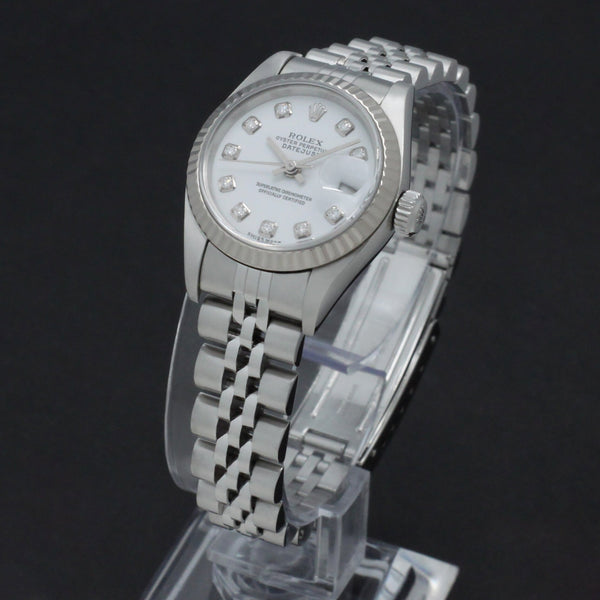 Rolex Oyster Perpetual Lady Datejust 79174G - 2002 - Rolex horloge - Rolex kopen - Rolex dames horloge - Trophies Watche