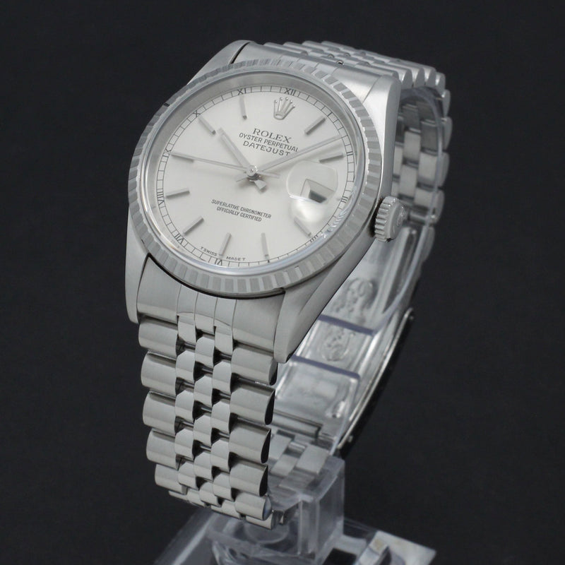 Rolex Datejust 16220 - 1997 - Rolex horloge - Rolex kopen - Rolex heren horloge - Trophies Watches