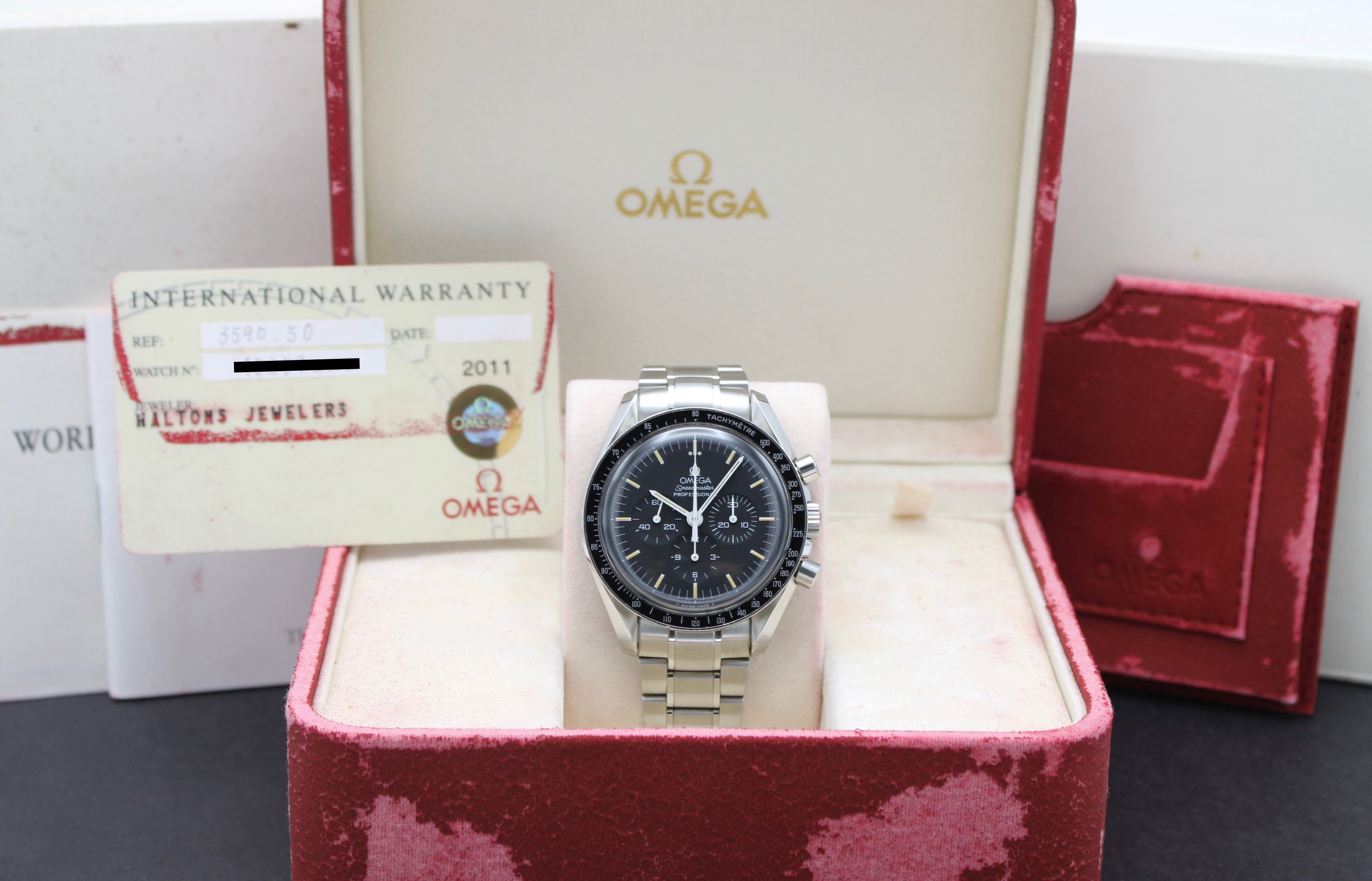 Omega Speedmaster 3590.50.00 - 1998 - Omega horloge - Omega kopen - Omega heren horloges - Trophies Watches