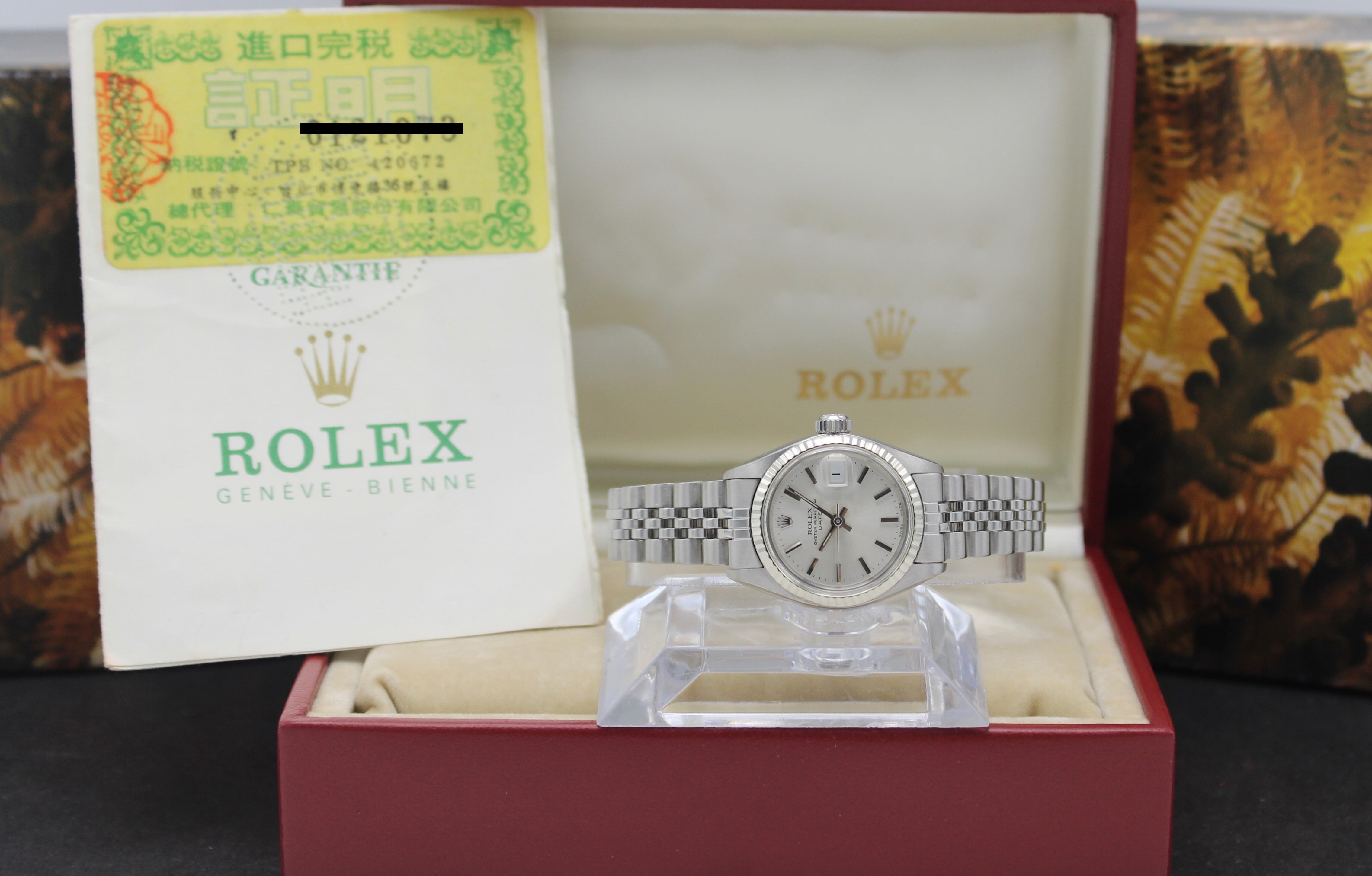 Rolex Oyster Perpetual Lady Datejust 6917 - 1978 - Rolex horloge - Rolex kopen - Rolex dames horloge - Trophies Watches