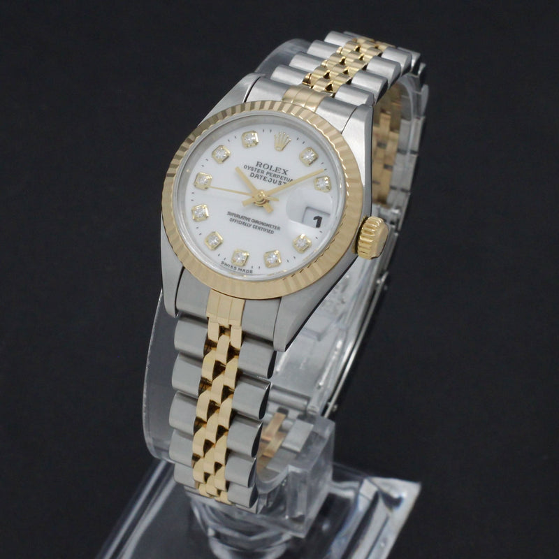 Rolex Lady-Datejust 69173 - 1997 - Rolex horloge - Rolex kopen - Rolex dames horloge - Trophies Watches