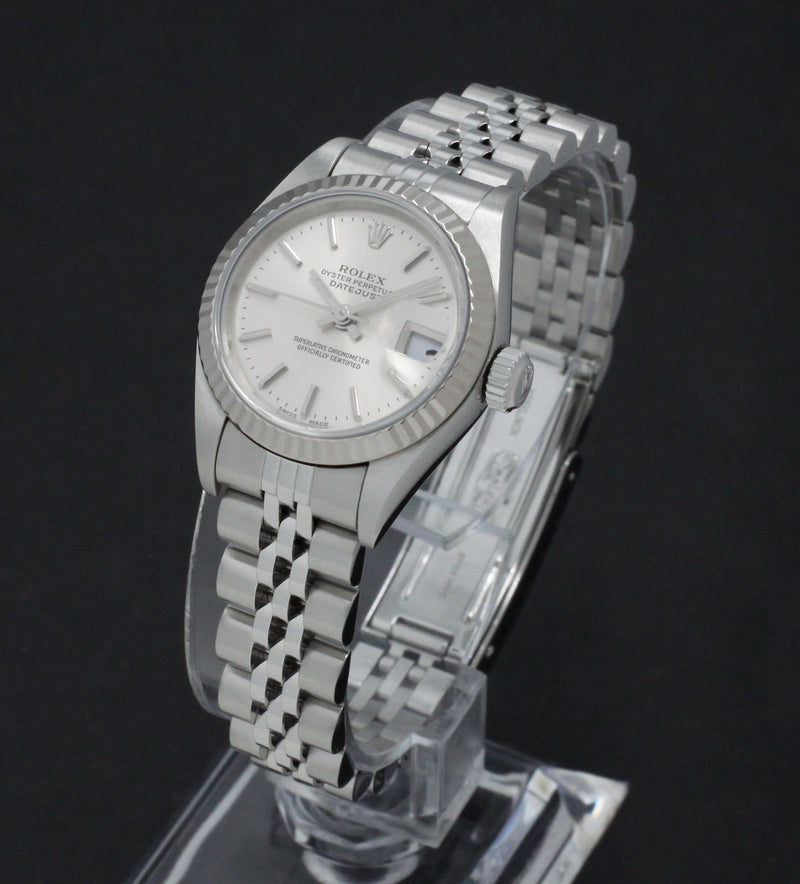 Rolex Oyster Perpetual Lady Datejust 79174 - 2001 - Rolex horloge - Rolex kopen - Rolex dames horloge - Trophies Watches