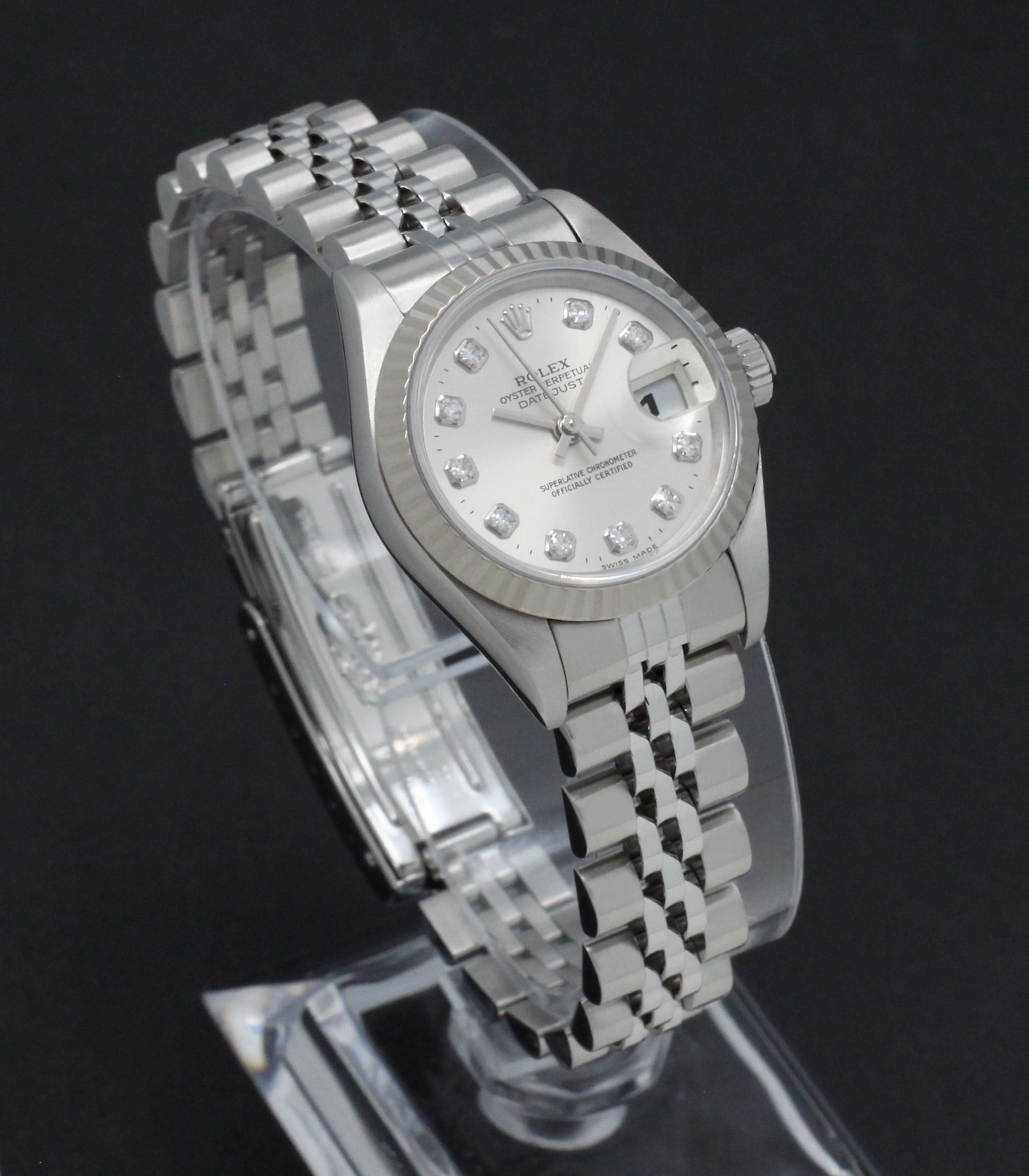 Rolex Oyster Perpetual Lady Datejust 69174G - 1997 - Rolex horloge - Rolex kopen - Rolex dames horloge - Trophies Watches