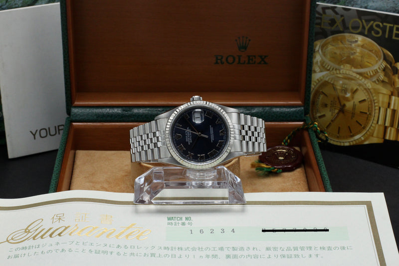 Rolex Datejust 16234 - 1999 - Rolex horloge - Rolex kopen - Rolex heren horloge - Trophies Watches