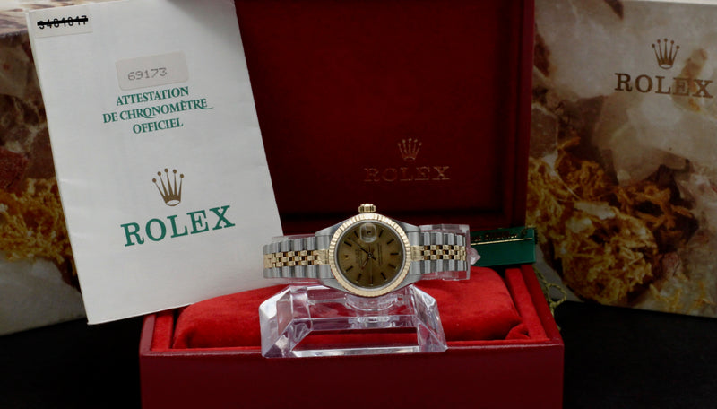 Rolex Lady-Datejust 69173 - 1995 - Rolex horloge - Rolex kopen - Rolex dames horloge - Trophies Watches