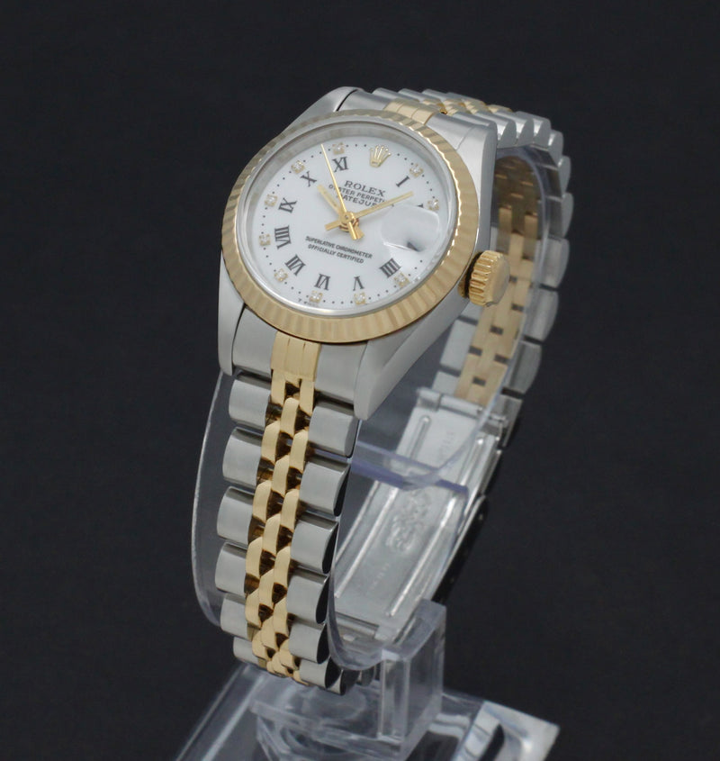 Rolex Lady-Datejust 69173G - 1994 - Rolex horloge - Rolex kopen - Rolex dames horloge - Trophies Watches