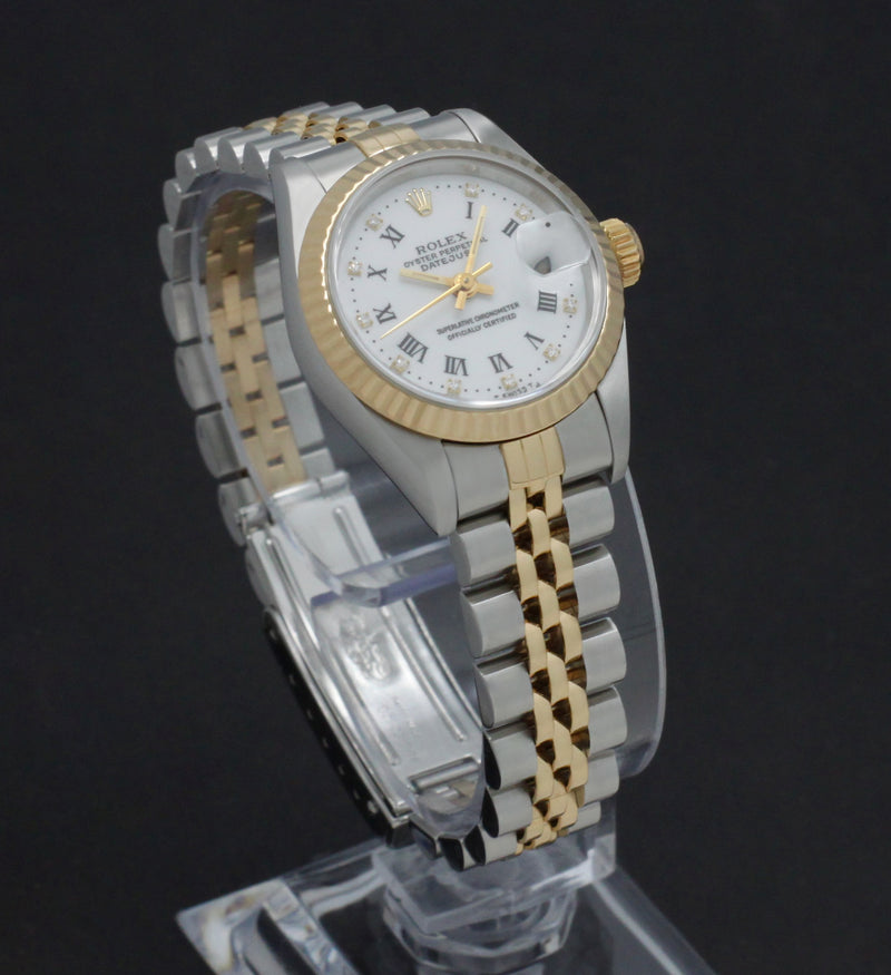 Rolex Lady-Datejust 69173G - 1994 - Rolex horloge - Rolex kopen - Rolex dames horloge - Trophies Watches