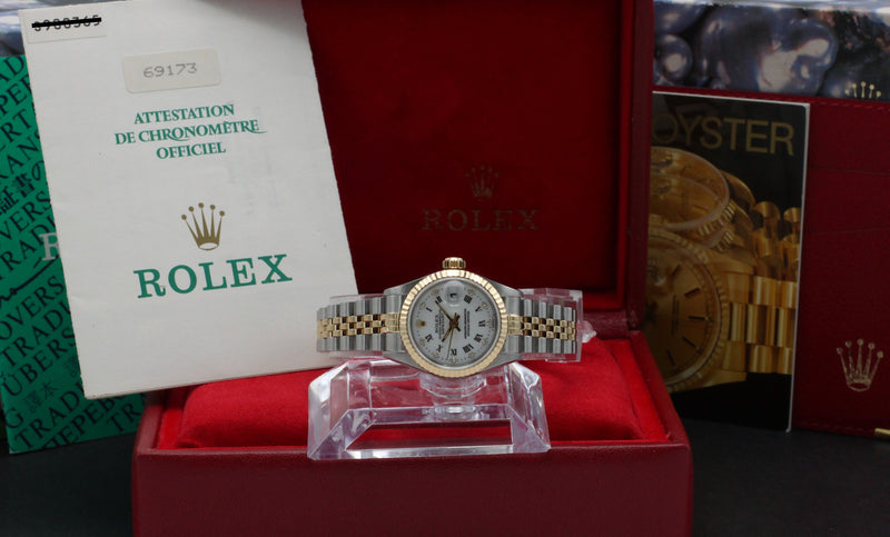 Rolex Lady-Datejust 69173G - 1994 - Rolex horloge - Rolex kopen - Rolex dames horloge - Trophies Watches