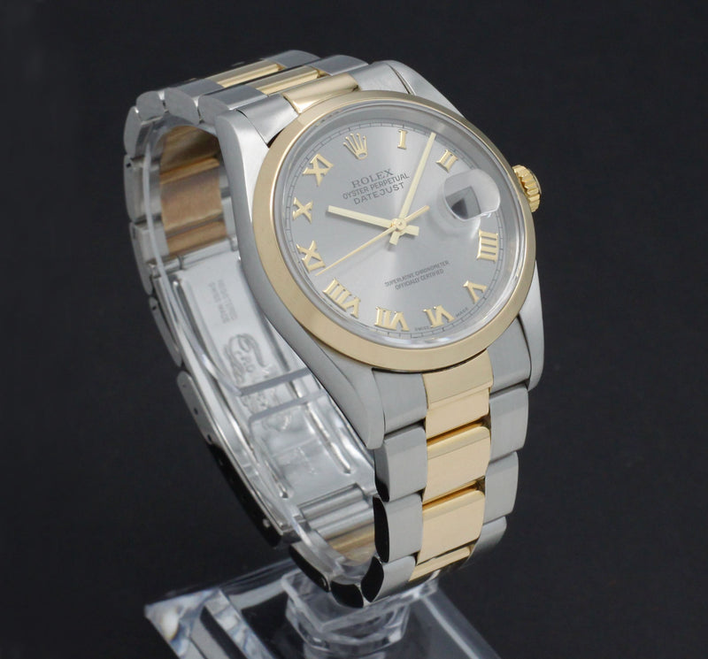 Rolex Datejust 16203, Box & Papers, 2000