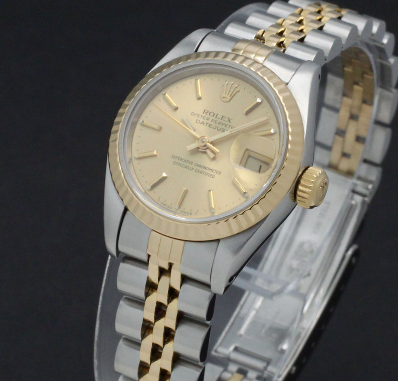 Rolex Lady-Datejust 69173 - 1991 - Rolex horloge - Rolex kopen - Rolex dames horloge - Trophies Watches