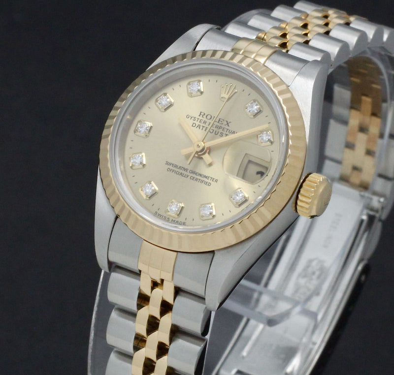 Rolex Lady-Datejust 69173G - 1997 - Rolex horloge - Rolex kopen - Rolex dames horloge - Trophies Watches