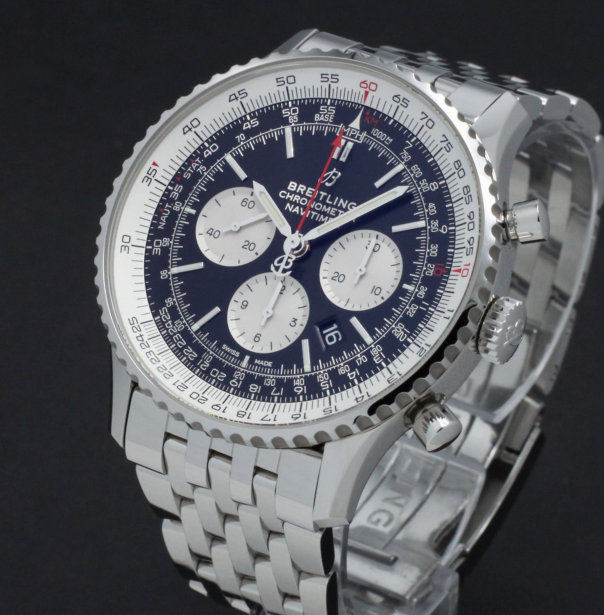 Breitling Navitimer 01 AB0127 - 2022 - Breitling horloge - Breitling kopen - Breitling heren horloge - Trophies Watches