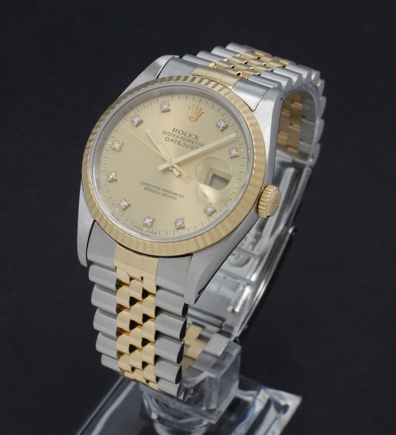 Rolex Datejust 16233G - 1993 - Rolex horloge - Rolex kopen - Rolex heren horloge - Trophies Watches