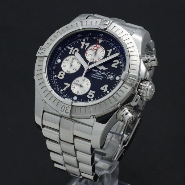 Breitling Super Avenger A13370- 2012 - Breitling horloge - Breitling kopen - Breitling heren horloge - Trophies Watches