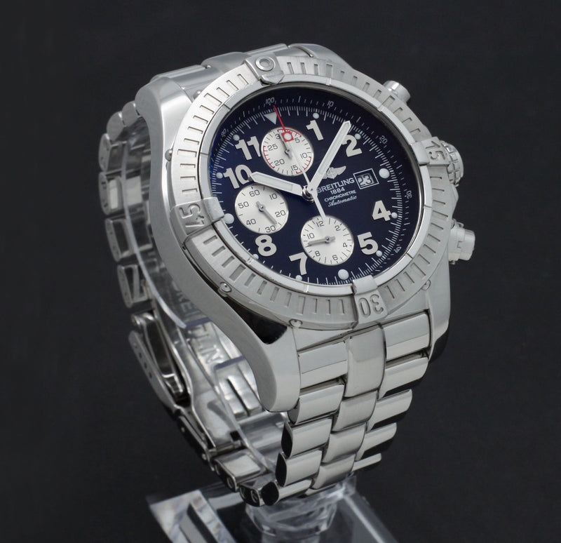 Breitling Super Avenger A13370- 2012 - Breitling horloge - Breitling kopen - Breitling heren horloge - Trophies Watches