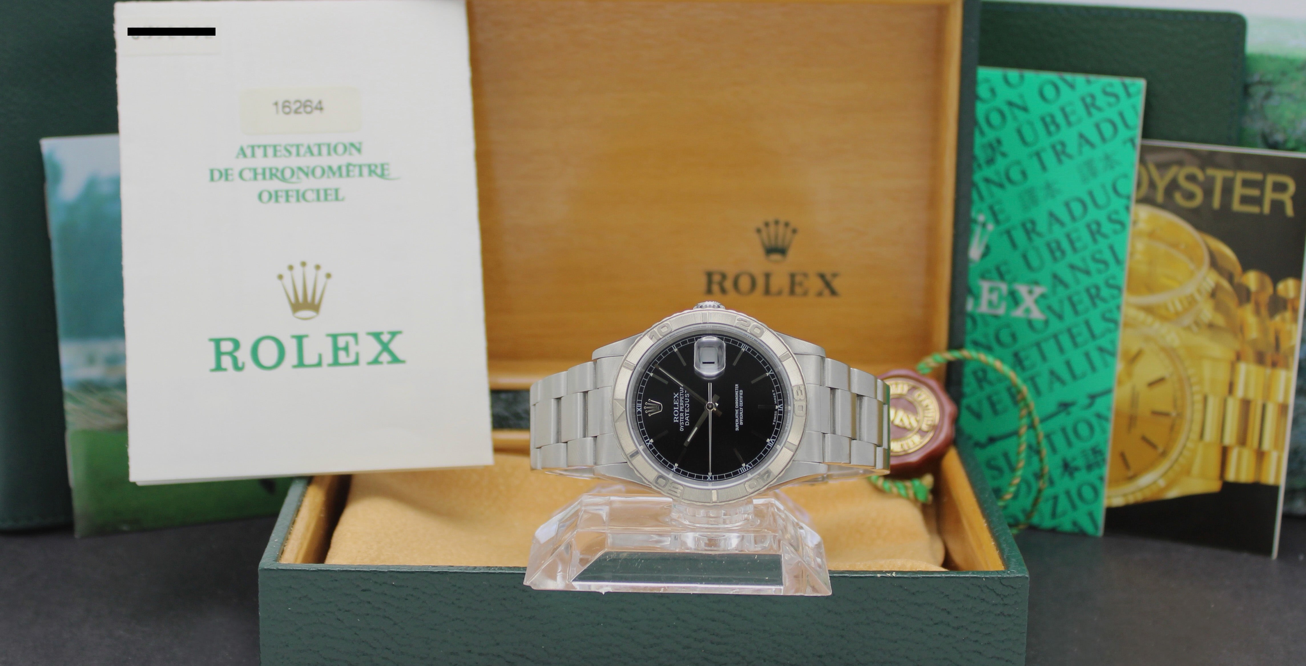 Rolex Datejust 16264 - 1998 - Rolex horloge - Rolex kopen - Rolex heren horloge - Trophies Watches