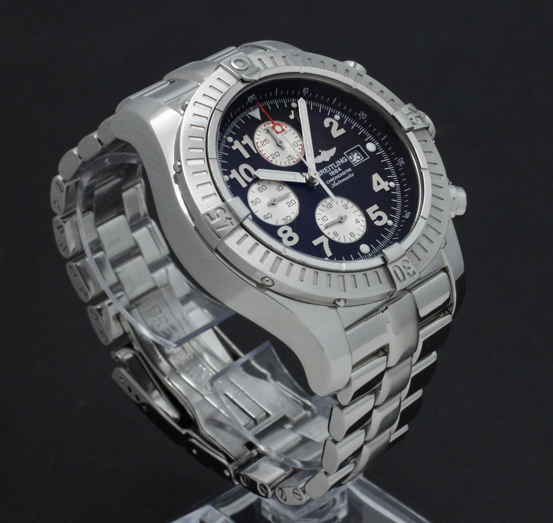 Breitling Super Avenger A13370- 2012 - Breitling horloge - Breitling kopen - Breitling heren horloge - Trophies Watches