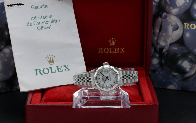 Rolex Oyster Perpetual Lady Datejust 79174G - 2002 - Rolex horloge - Rolex kopen - Rolex dames horloge - Trophies Watche