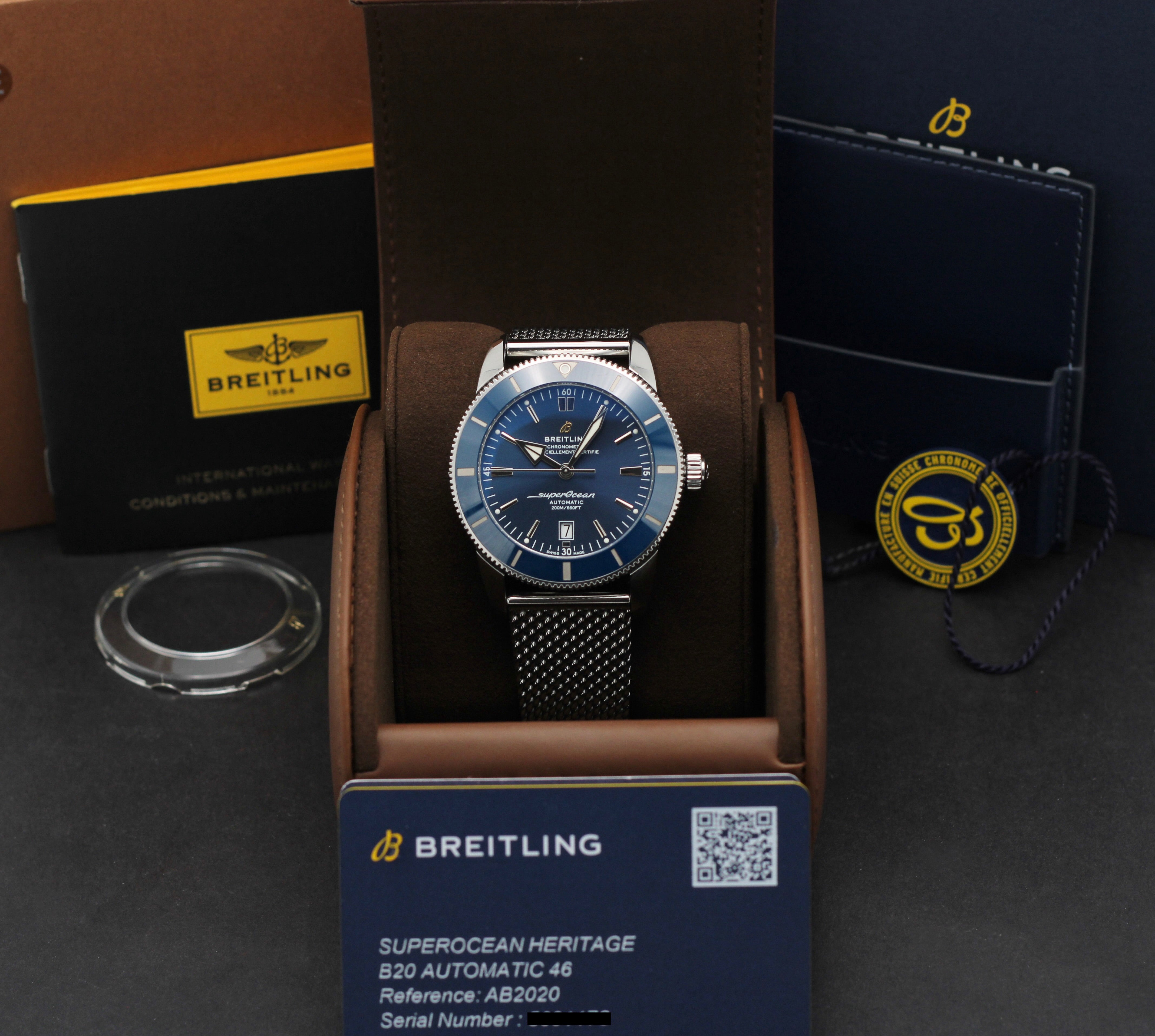 Breitling Superocean Héritage Ii 46 AB2020 - 2021 - Breitling horloge - Breitling kopen - Breitling heren horloge - Trophies Watches