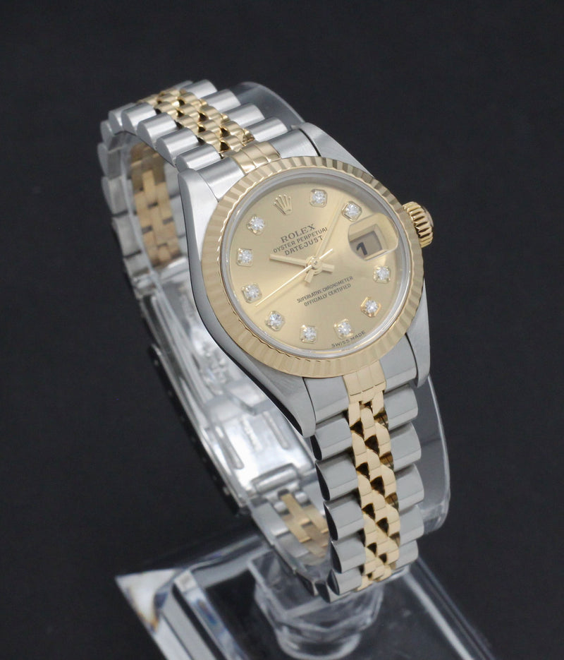 Rolex Lady-Datejust 79173G - 2002 - Rolex horloge - Rolex kopen - Rolex dames horloge - Trophies Watches