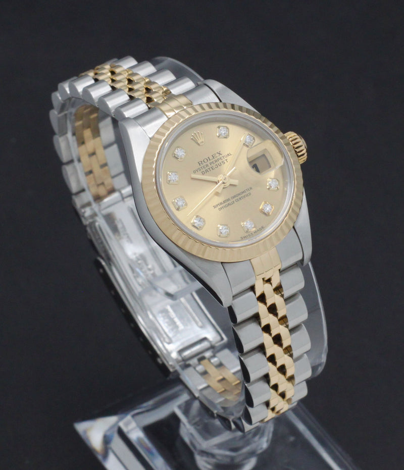 Rolex Lady-Datejust 79173G - 2002 - Rolex horloge - Rolex kopen - Rolex dames horloge - Trophies Watches